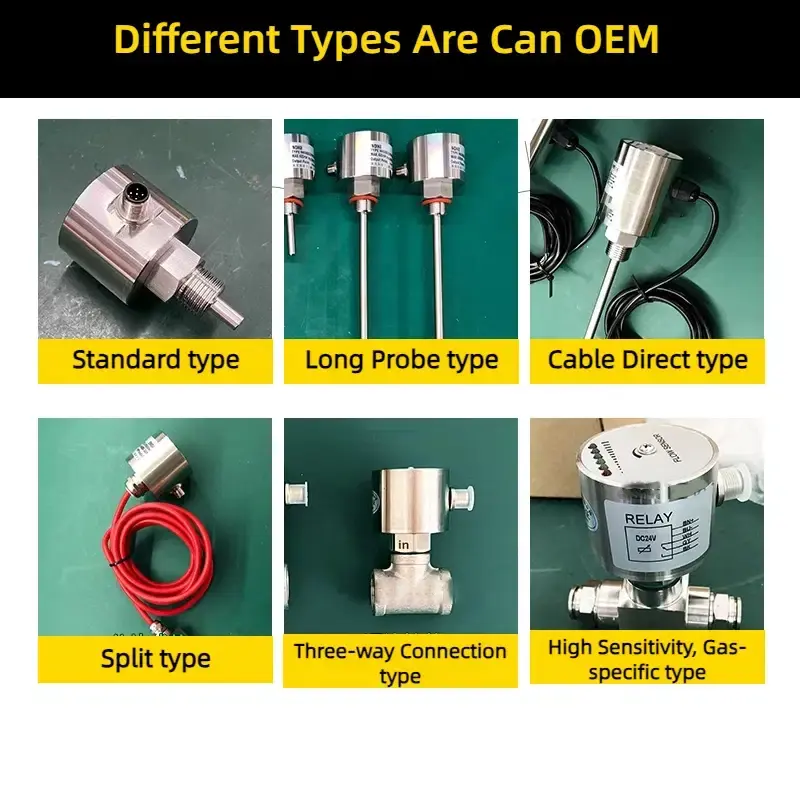 Thumbnail: Industrial Thermal Mass Flow Switch – Stainless Steel, Water & Oil, Adjustable