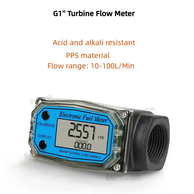 Thumbnail: Digital Small Flow Oval Gear Meter for Urea, Diesel and Chemical Liquid
