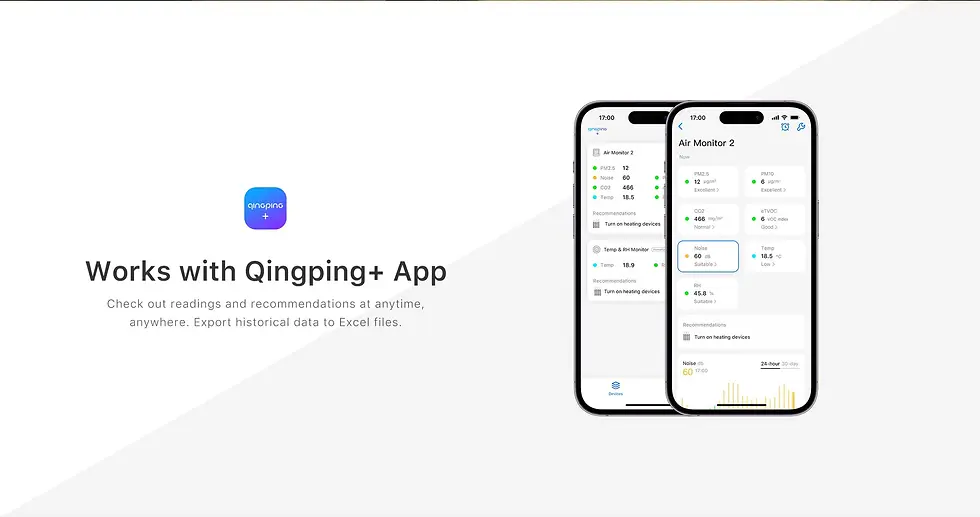 Thumbnail: Air Monitor Gen 2 | 7-in-1 Smart Indoor Air Quality Monitor with CO₂, PM2.5 & PM