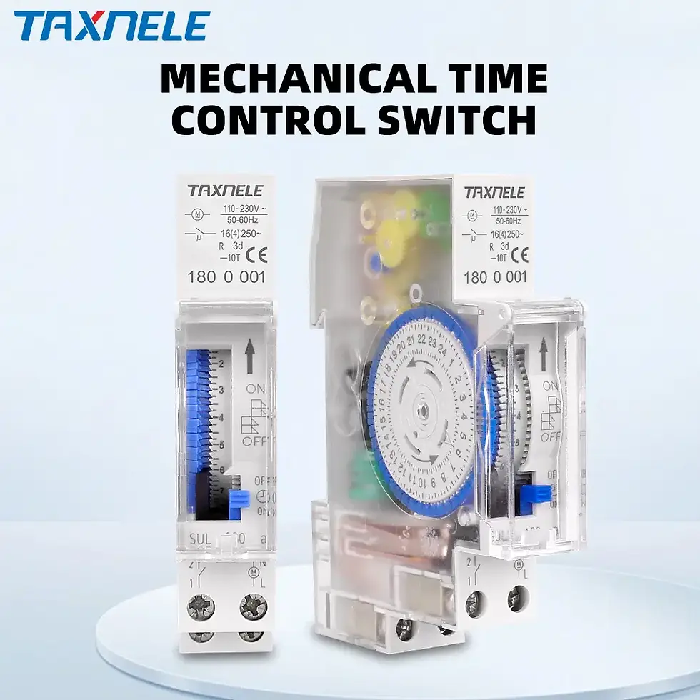 Thumbnail: 4 Hour Analogue Timer Switch – DIN Rail Programmable Time Relay – AC 220V 16A