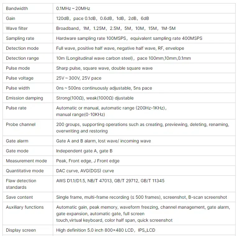 Thumbnail: Portable Ultrasonic Flaw Detector – Industrial NDT Thickness & Defect Inspection