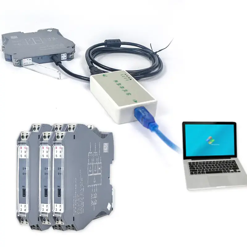 Thumbnail: Signal Converter & Isolator – 4–20mA / 0–10V DIN Rail Distribution Transmitter