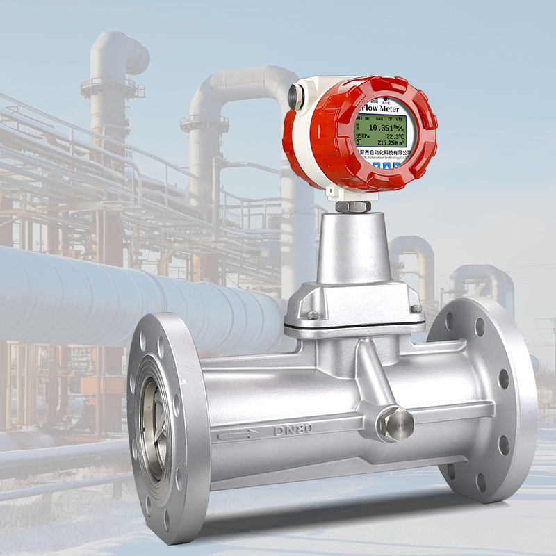 Thumbnail: Vortex Gas Flow Meter | Flanged Digital Flow Sensor | 4–20mA, Pulse & RS485