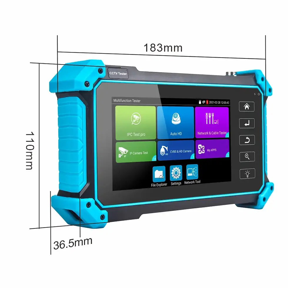 Thumbnail: 5.4” CCTV and IP Camera Tester with HDMI, VGA and Network Cable Diagnostics