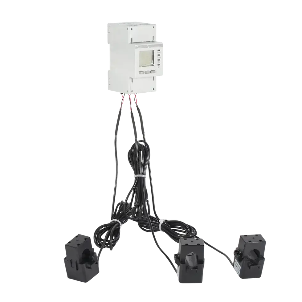 Thumbnail: Three Phase DIN Rail Power Analyzer – Bidirectional Energy Meter with RS485