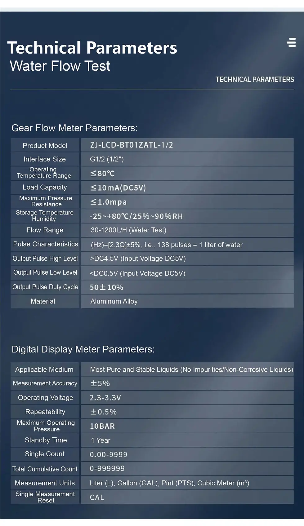 Thumbnail: Digital Oval Gear Fuel Flow Meter with RS485 Modbus for Diesel and Oil