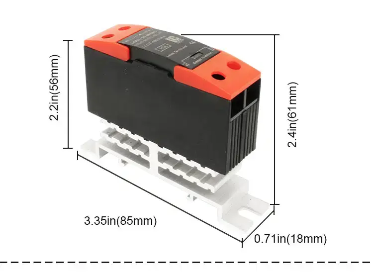 Thumbnail: Low-Power Solid State Relay (SSR) – DC Control, Sealed Design, Up to 480V Loads