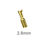 Thumbnail: Cold Crimp Spade Terminals – 2.8 / 4.8 / 6.3 mm, Brass Tinned, Male & Female