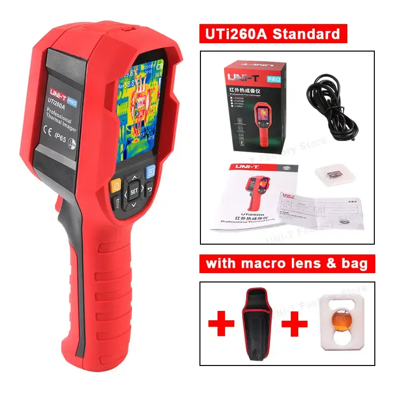 Thumbnail: Handheld Thermal Imaging Camera with 256 × 192 Resolution for Electrical & PCB