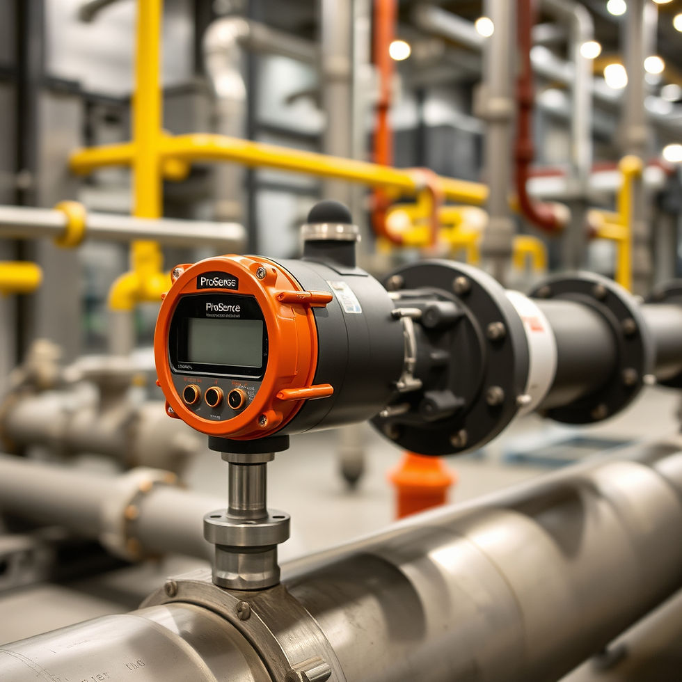 ProSense Industrial Electromagnetic Flow Meter in Complex Environments