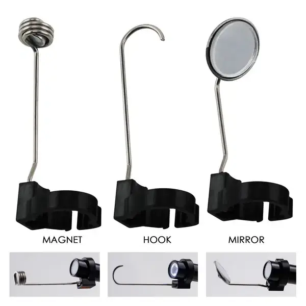 Thumbnail: 2.4" LCD Industrial Borescope Inspection Camera | 8.5mm Waterproof Probe