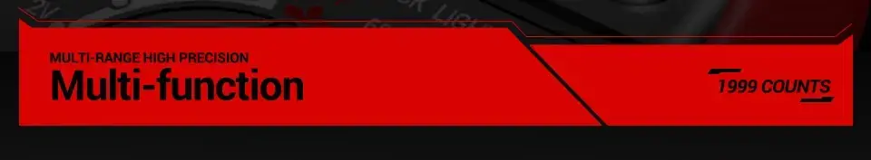 Thumbnail: Compact Auto-Ranging Digital Multimeter for Electrical Testing (2000-Count)