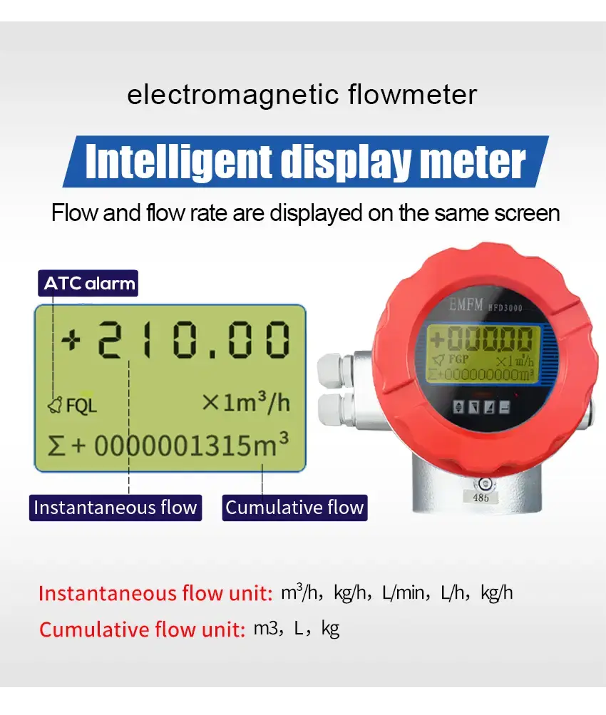 Thumbnail: Electromagnetic Flow Meter – Flanged Type with PTFE Lining for Conductive Liquid