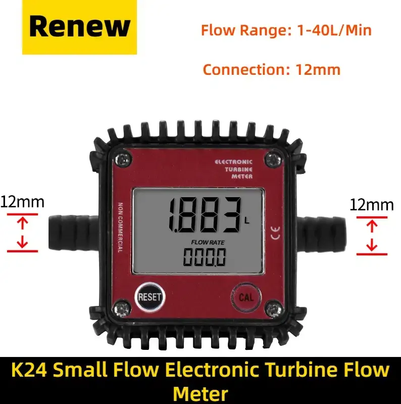 Thumbnail: Digital Small Flow Oval Gear Meter for Urea, Diesel and Chemical Liquid