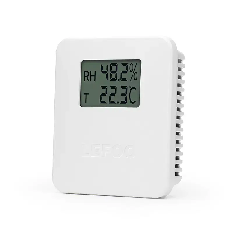 Indoor Temperature & Humidity Transmitter – Compact & Backlit Display