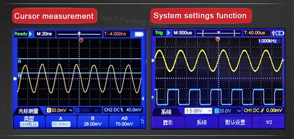 Thumbnail: Handheld Digital Oscilloscope Multimeter with Signal Generator (Up to 100 MHz)
