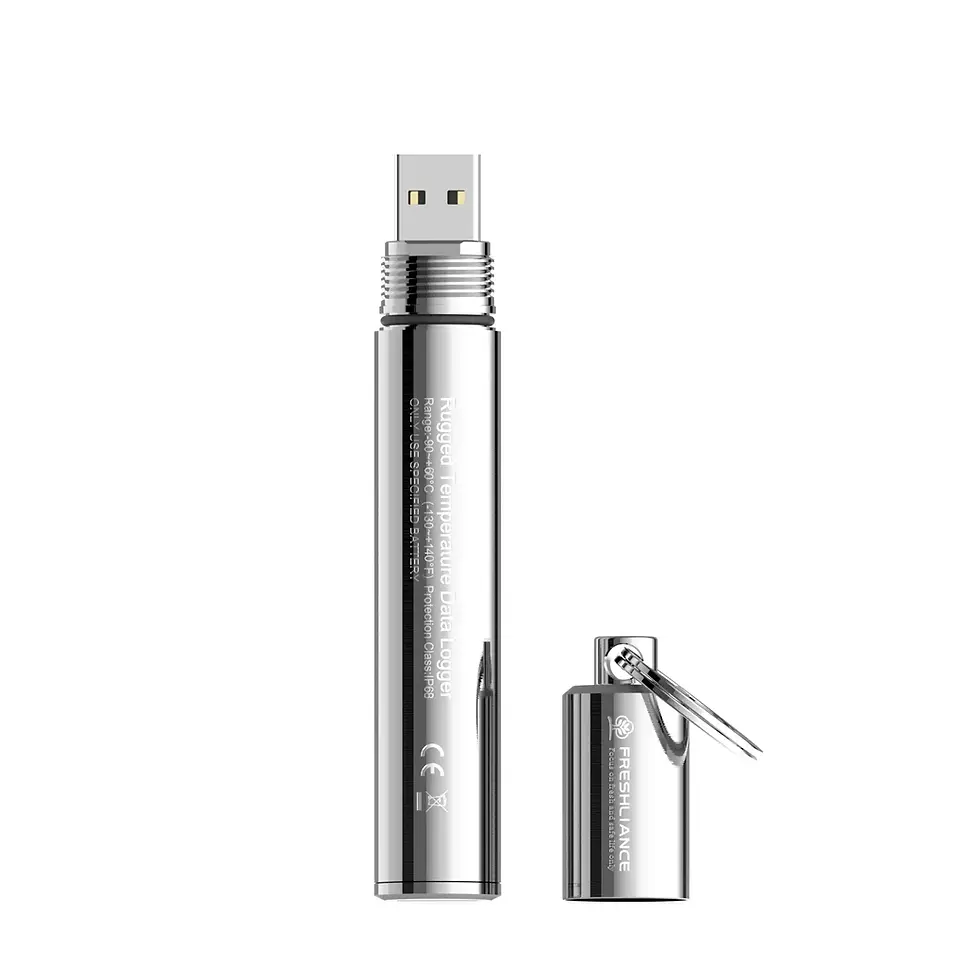 Thumbnail: Waterproof Stainless Steel Temperature Data Logger