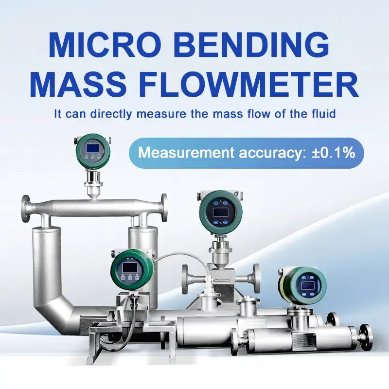 Thumbnail: Coriolis Mass Flow Meter – High Accuracy Flow, Density & Temperature (DN3–DN150)