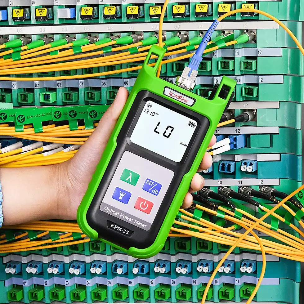 Thumbnail: Fibre Optic Test Kit (Optical Power Meter + Multimode Light Source 850/1300nm)