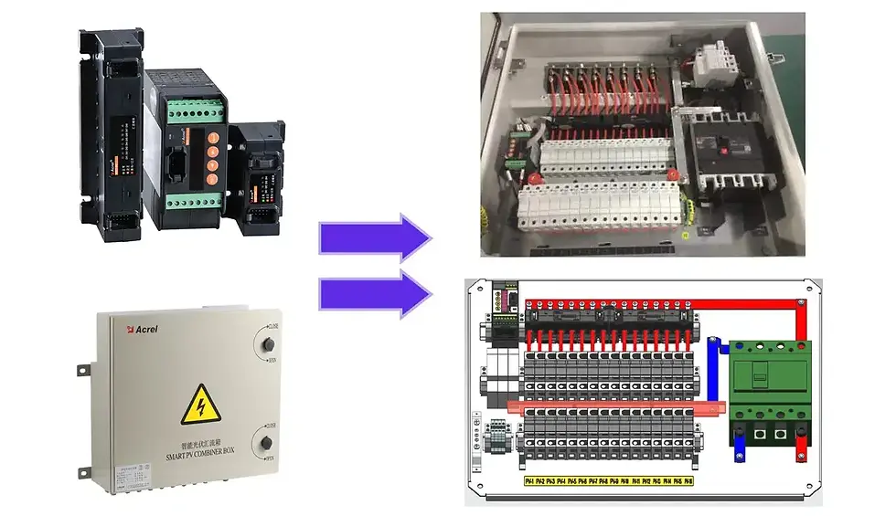 Thumbnail: DC Solar String Monitoring Meter – 8 Channel PV Combiner Box Monitor