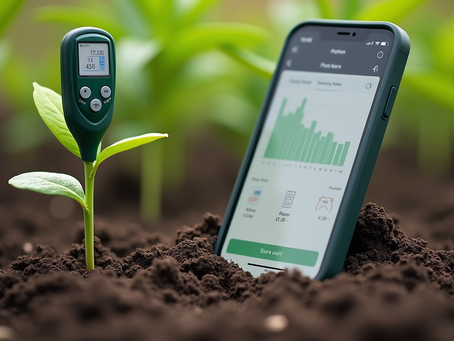 Maximise Your Garden's Potential with the 8-in-1 Bluetooth Soil Meter