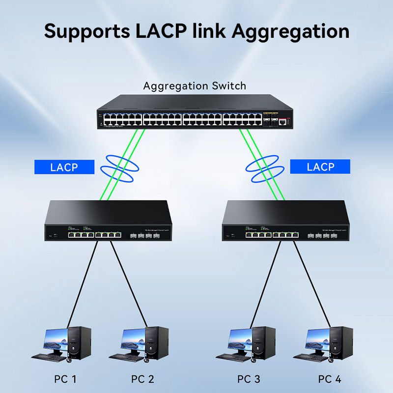 Thumbnail: 12-Port 10G Web-Managed Ethernet Switch – 8 × 2.5G RJ45 & 4 × 10G SFP+