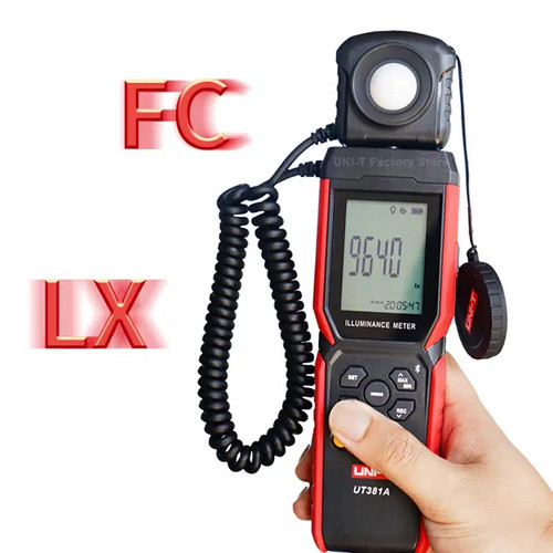 Led Sensor Meter High-Range Digital Light Meter with Bluetooth Data Logging (Up to ...