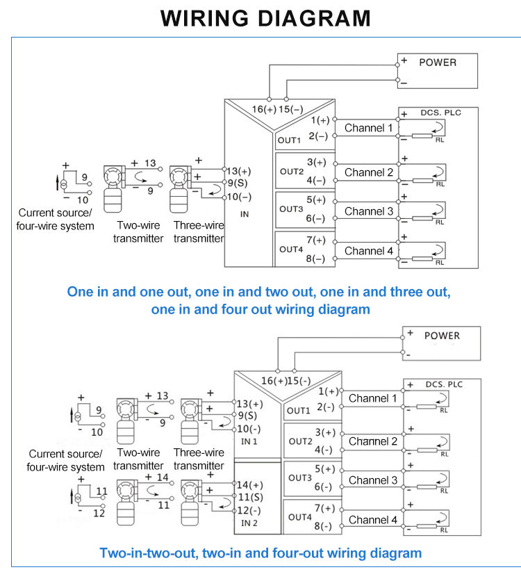 Thumbnail: Analog Signal Converter & Splitter – 4–20mA to 0–10V DIN Rail Isolator Module