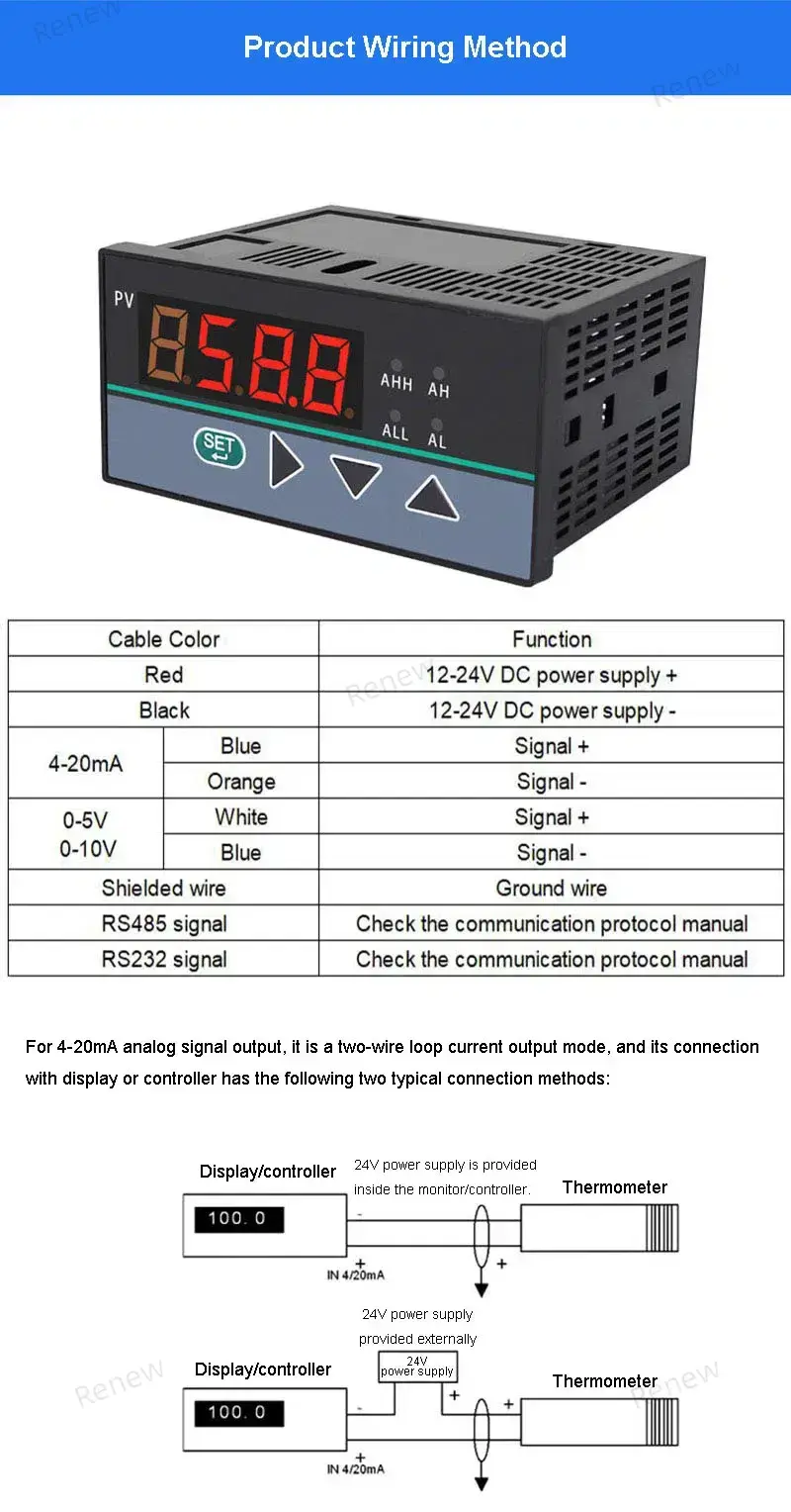 Thumbnail: Industrial Short IR Infrared Temperature Sensor – Oven & Process Monitoring