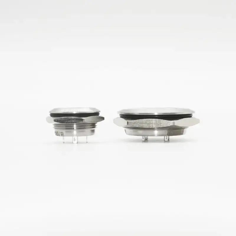 Thumbnail: 12V Waterproof LED Momentary Push Button Switch