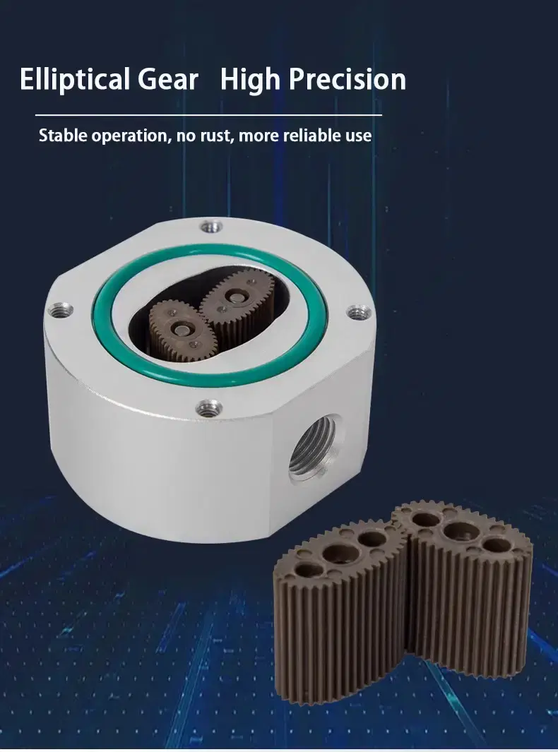 Thumbnail: Micro Turbine Flow Meter with RS485 Modbus for Water, Oil and Liquid Measurement