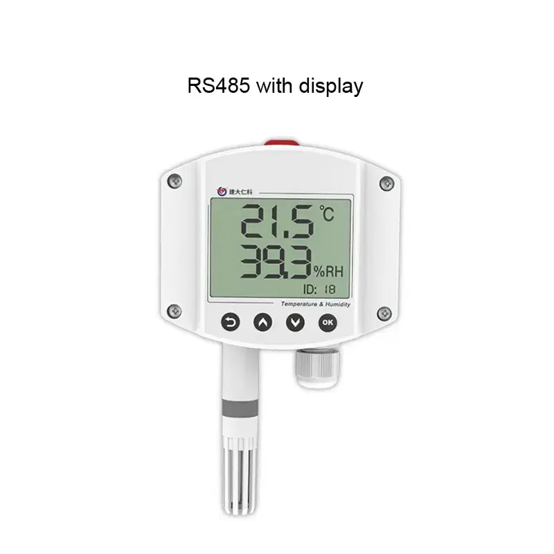 Thumbnail: Digital Waterproof Temperature & Humidity Sensor – Industrial Air Monitoring