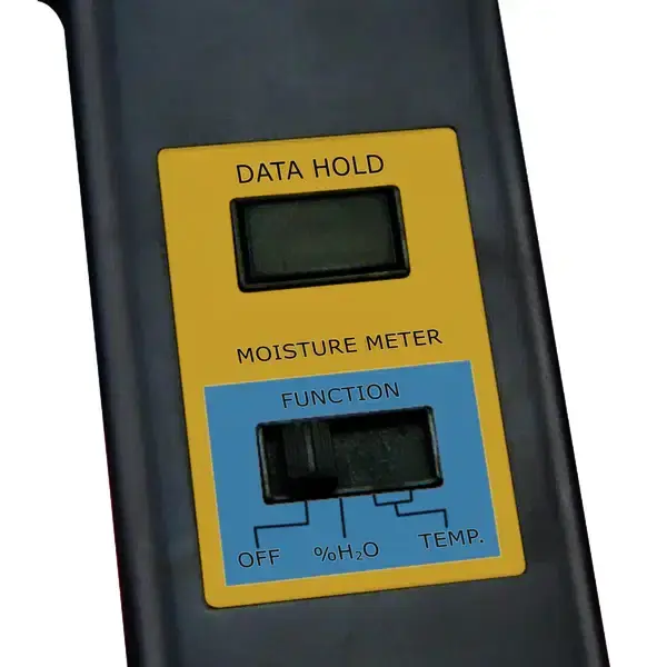 Thumbnail: 2-in-1 Moisture & Temperature Meter – High Accuracy with Self-Calibration & Fast