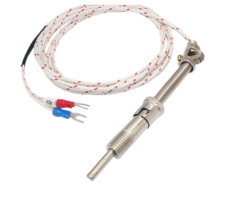 Type K/E High-Temperature Thermocouple Sensor – Stainless Steel Probe