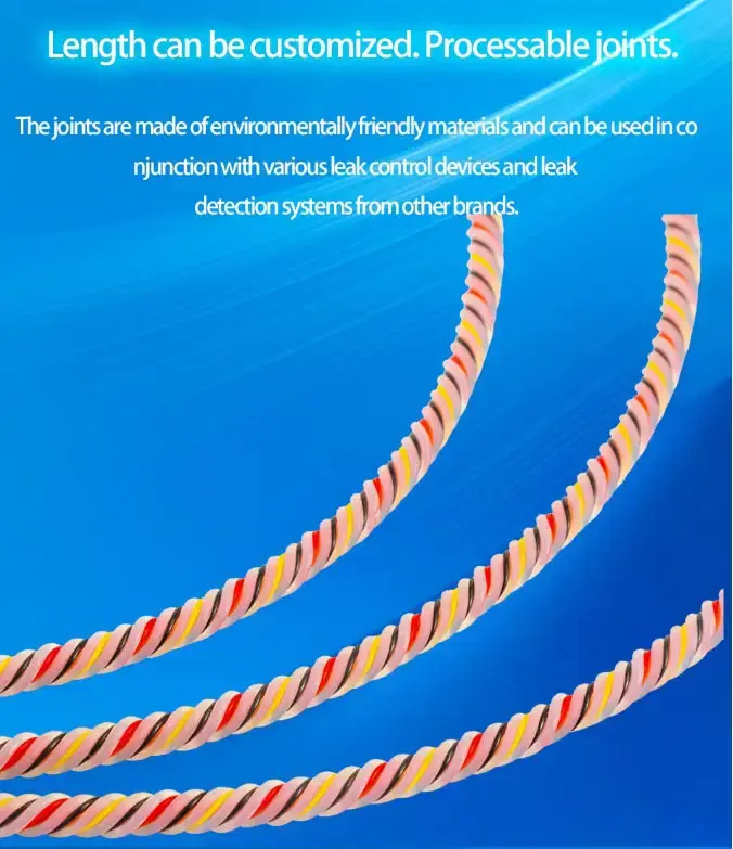 Thumbnail: 4-Wire Leak Detection Cable for Acids, Alkalis, and Water + Positioning Sensor