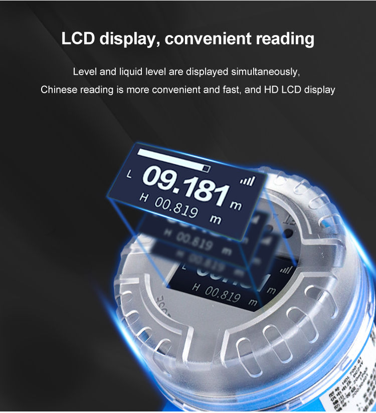 Thumbnail: Ultrasonic Level Sensor – Non-Contact Chemical & Fuel Tank Level Transmitter