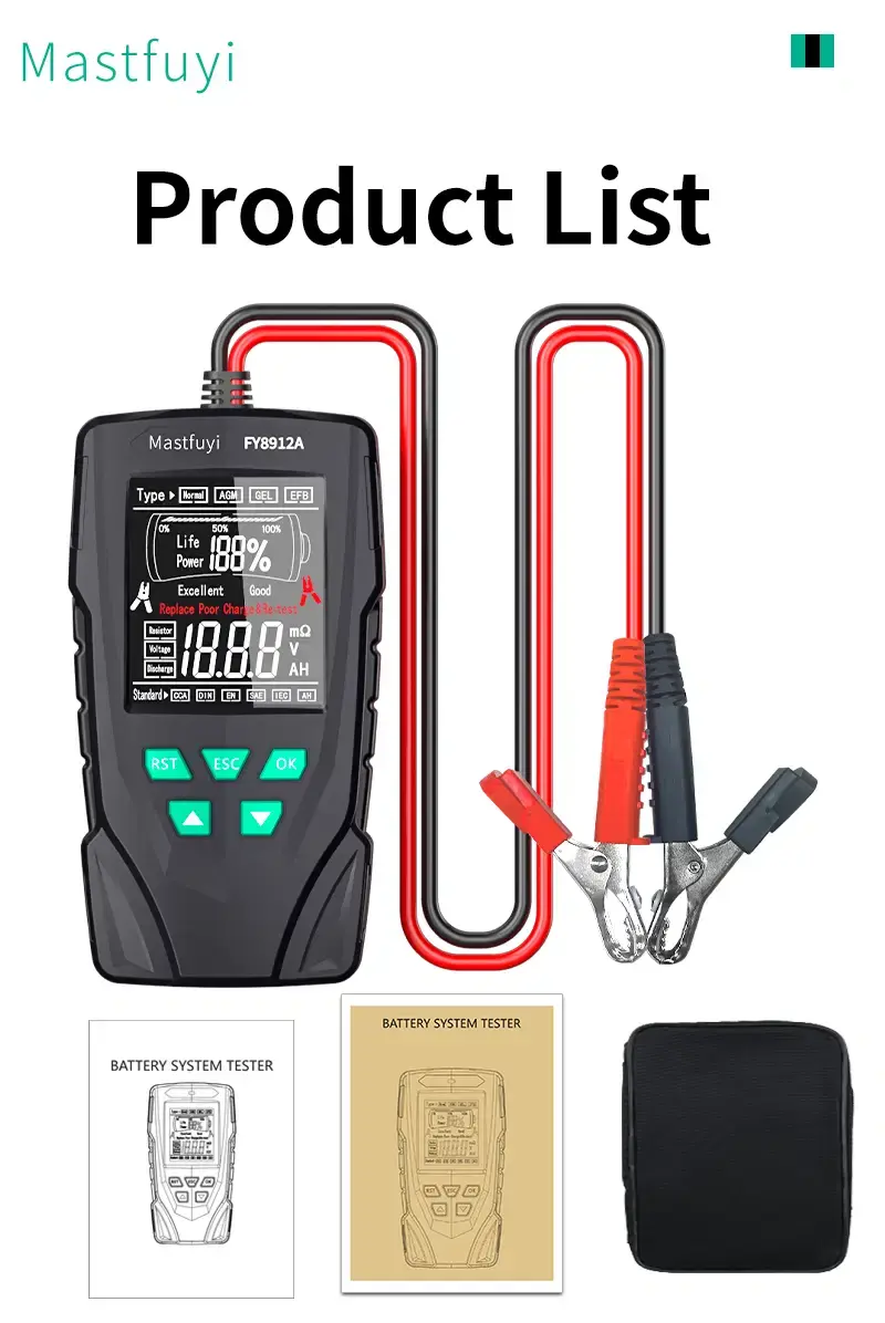 Thumbnail: Vehicle Battery Tester | Automotive Battery Condition Checker