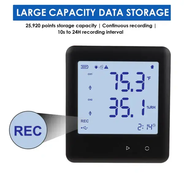 Thumbnail: Environmental Temperature & Humidity Data Logger