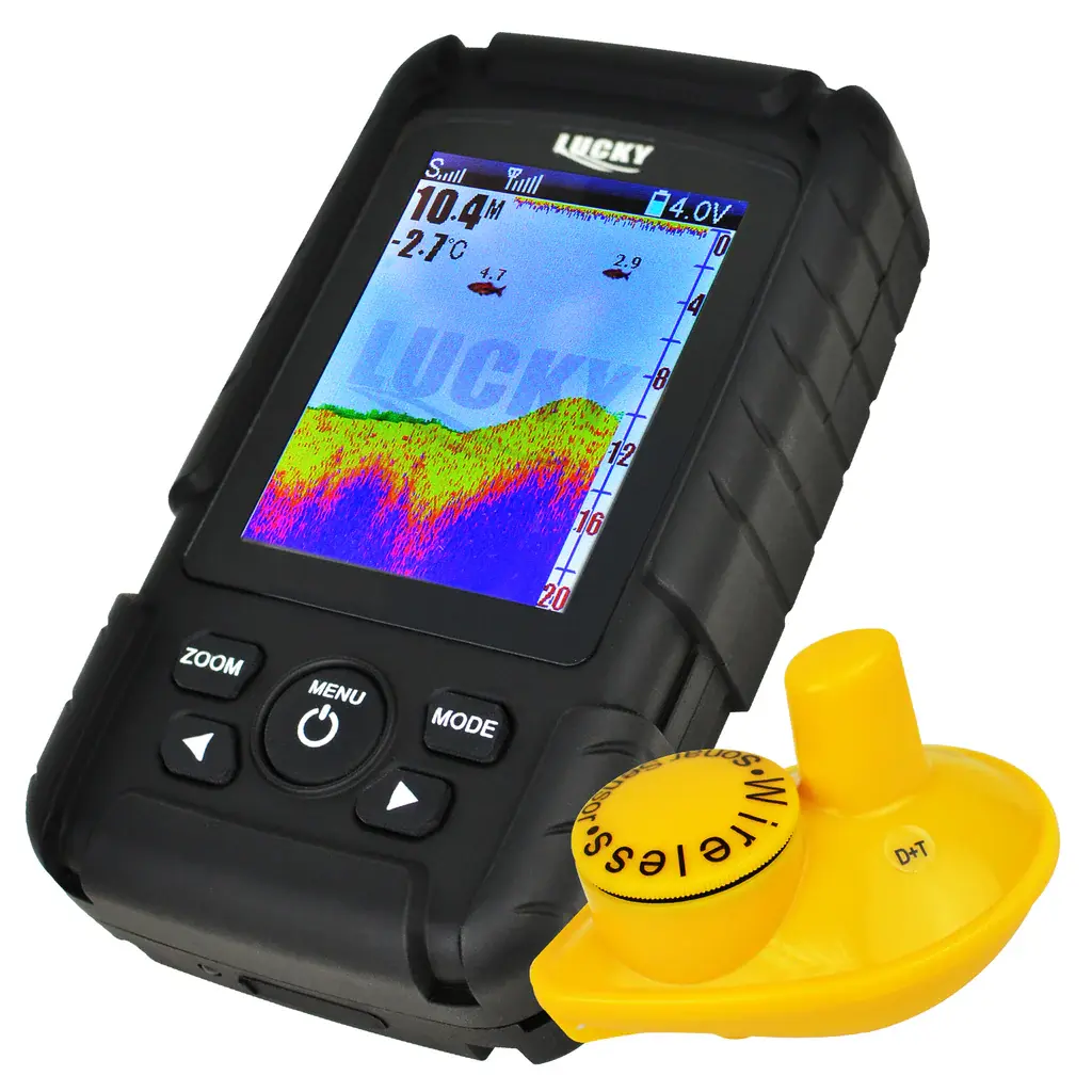 Rechargeable Fish Finder Colored LCD
