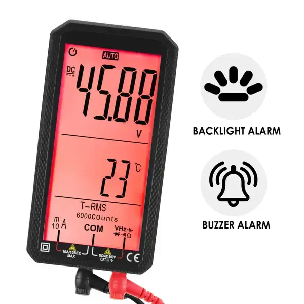 Thumbnail: True RMS Digital Multimeter with Non-Contact Voltage Detection