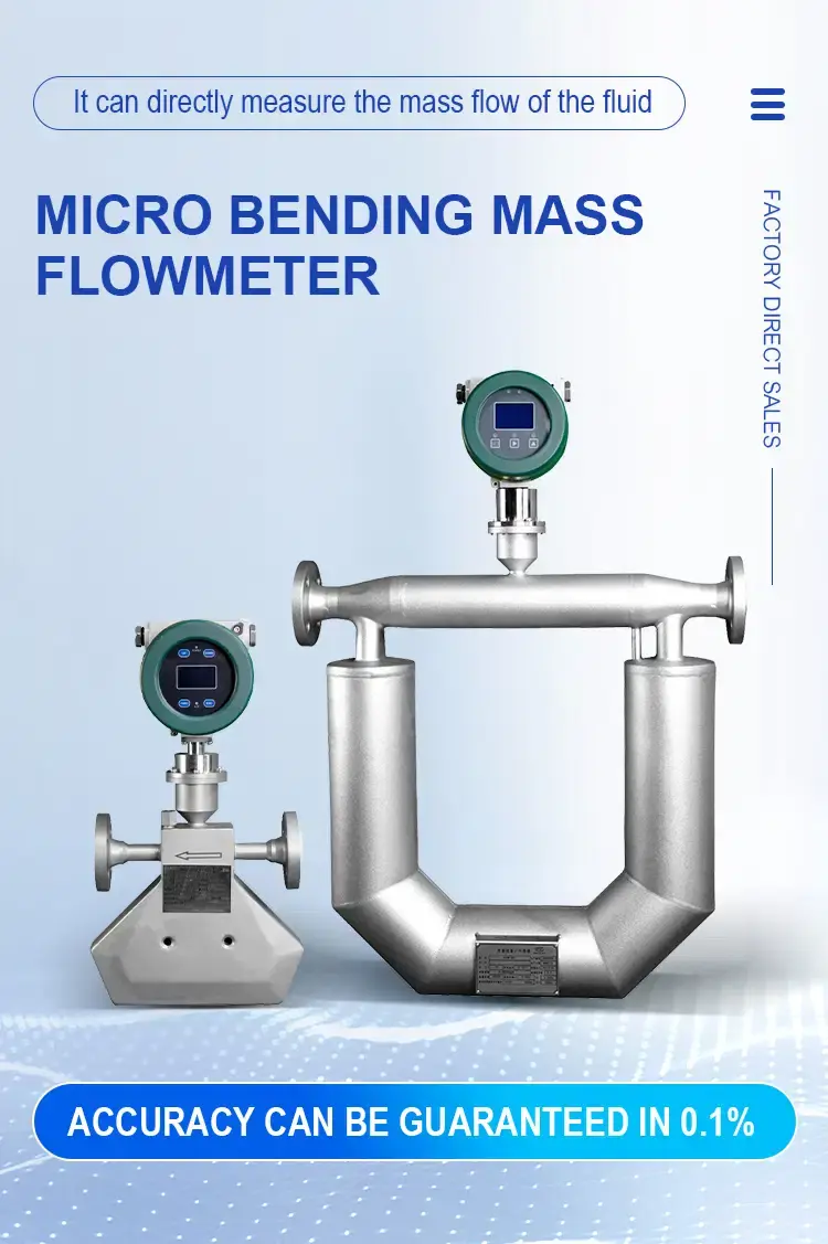 Thumbnail: Coriolis Mass Flow Meter – High Accuracy Flow, Density & Temperature (DN3–DN150)