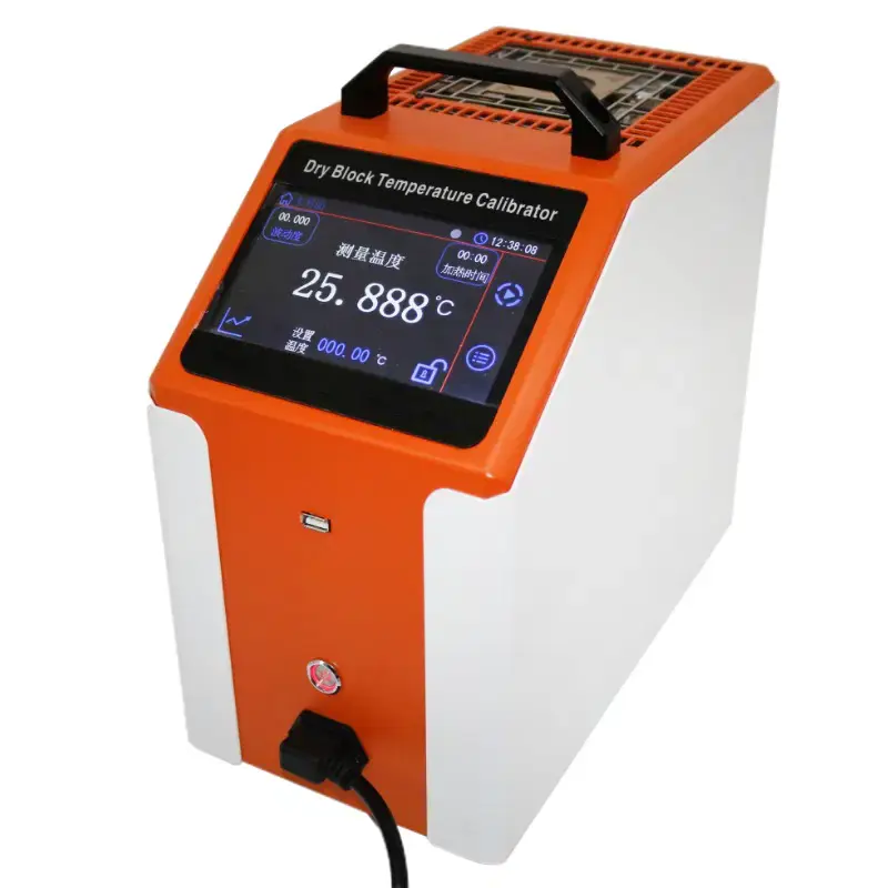 Thumbnail: Portable Dry Block Temperature Calibrator – RS232 & Bluetooth (-100°C to 200°C)