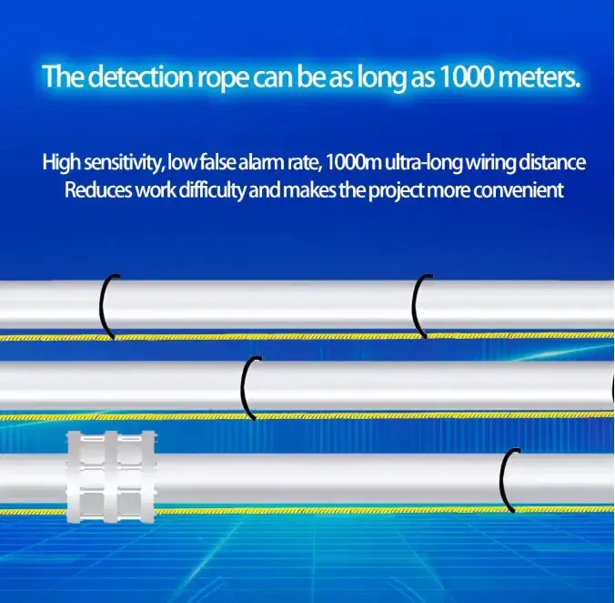 Thumbnail: 4-Wire Leak Detection Cable for Acids, Alkalis, and Water + Positioning Sensor