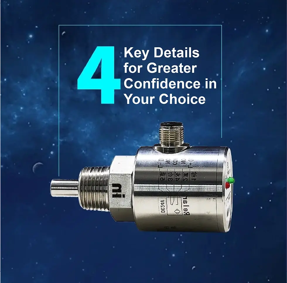 Thumbnail: Thermal Flow Switch 24V DC Stainless Steel Paddle Type with Relay / PNP / NPN