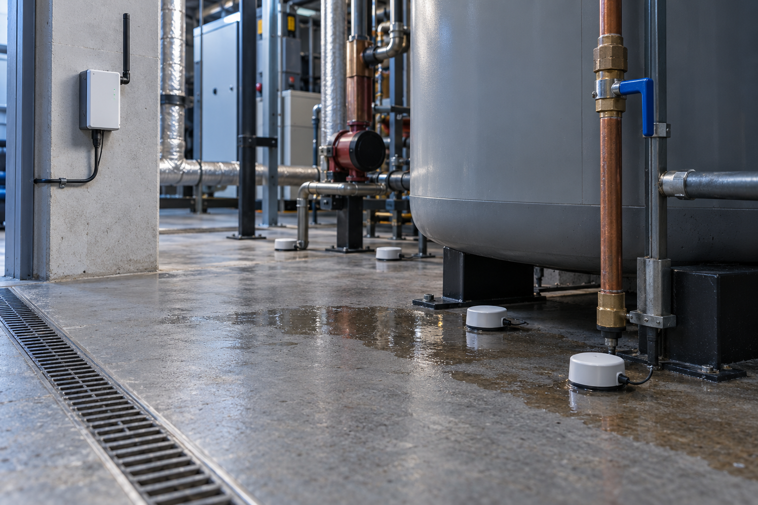 Milesight Mechanical Room Leak Detection Kit