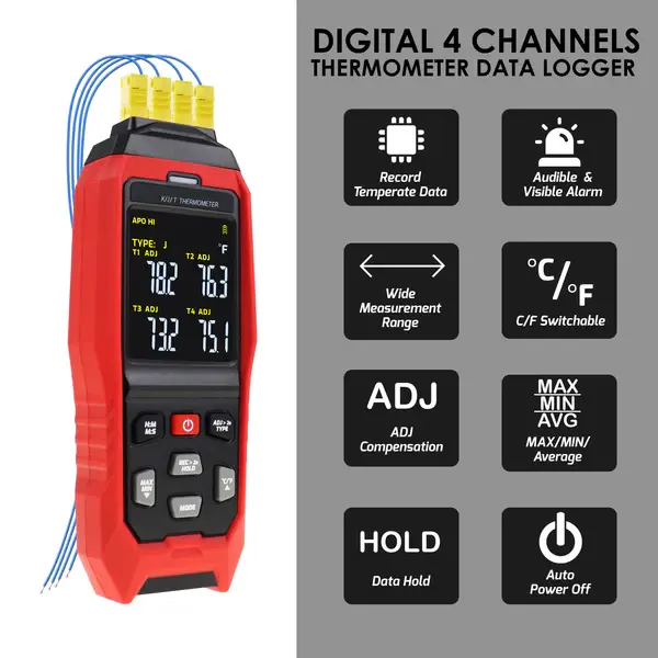 K/J/T Datalogger Thermocouple