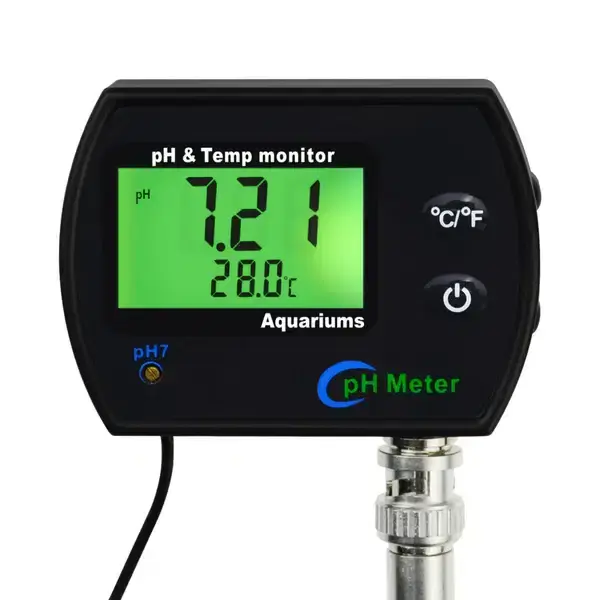 Thumbnail: Compact pH & Temperature Tester – Dual Sensor Accuracy - Replaceable Electrode