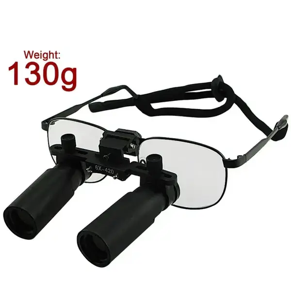 Thumbnail: Nickel Alloy 6.0x Frame Dental Surgical Medical Loupes Dentistry