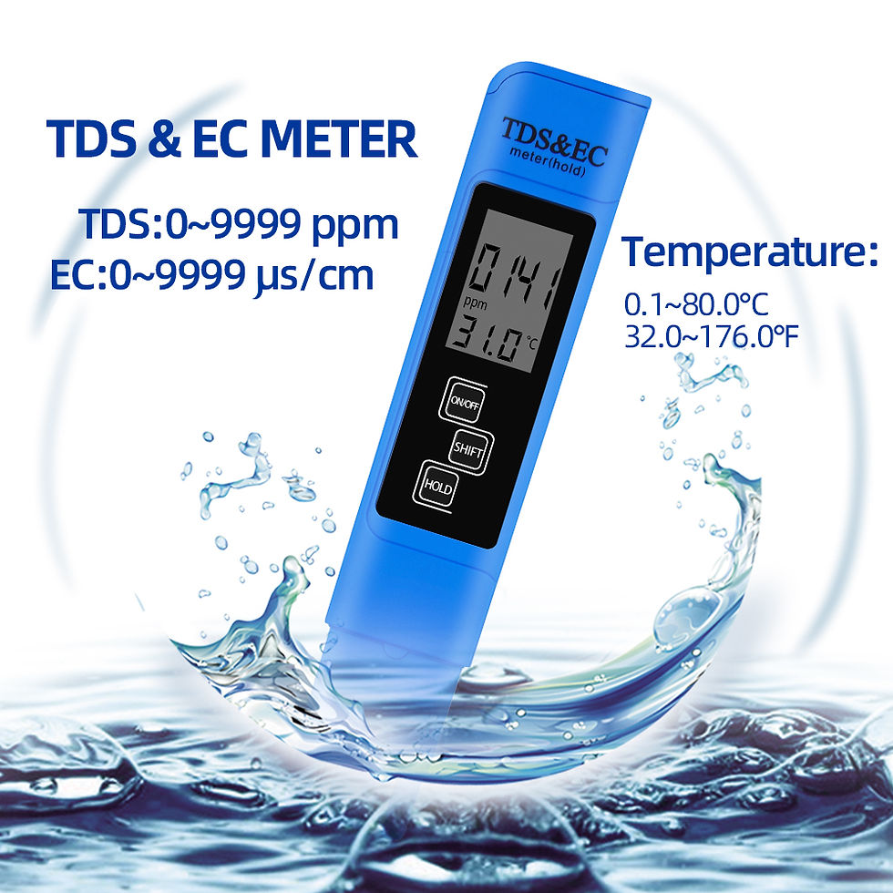 Thumbnail: 3-in-1 Digital TDS / EC / Temperature Meter – Portable Water Quality Tester Pen