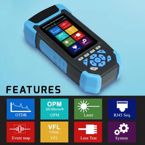 Thumbnail: Professional 8-in-1 Fiber Optic Tester